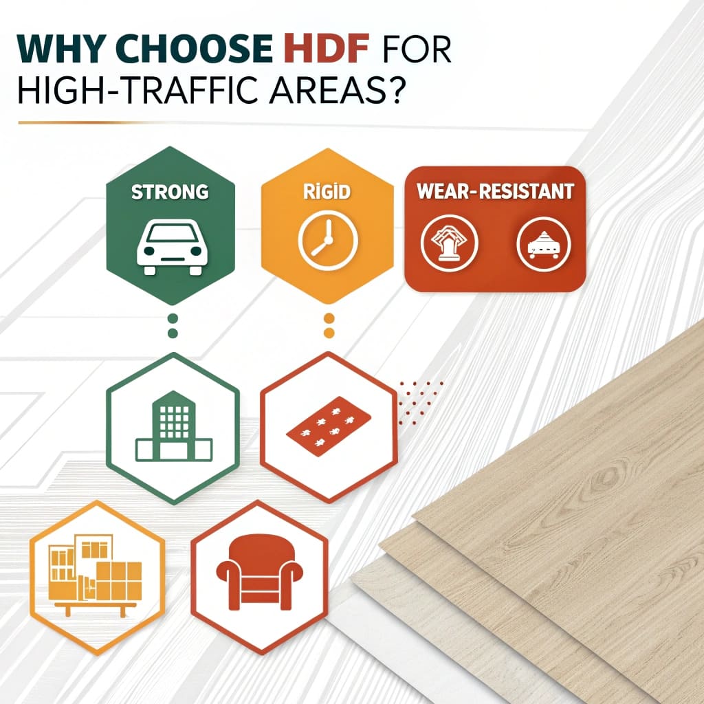 Why choose HDF for durable furniture panels